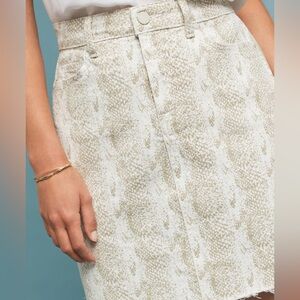 Paige Aiden Denim Skirt